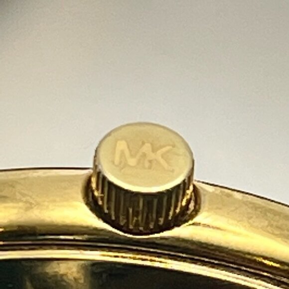 MICHAEL KORS Slim Runway Unisex Champagne extra Links watch Working - Picture 5 of 7